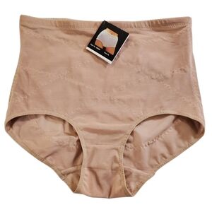 🟢2182 * Jennifer High Waist Tummy Control Panty Nude Size XL NWT